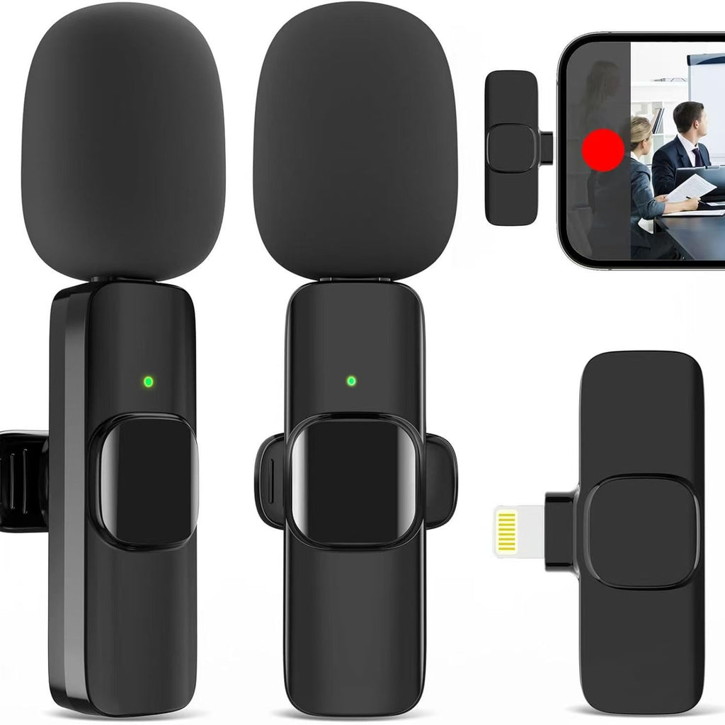 Portable Wireless Microphone for Iphone and Android